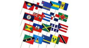 Caribbean Country Flag 12inch by 18inch