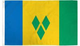 Handheld Caribbean Flags