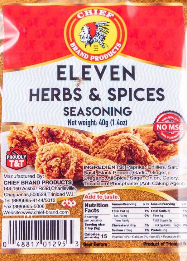 Chief Brand Eleven Herbs and Spices